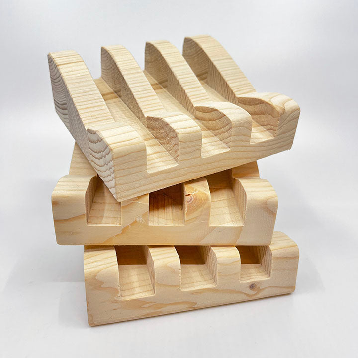 Pine Stepped Soap Dish