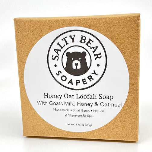 Honey Oat Loofah Soap