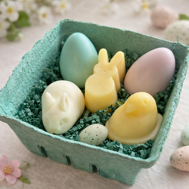 Spring Bunny & Egg Soaps (Glycerin Soap)