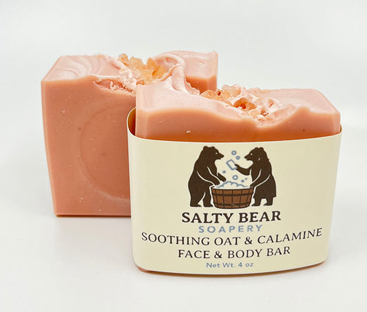 Soothing Oat & Calamine Face & Body Bar