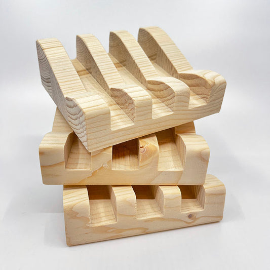 Pine Stepped Soap Dish
