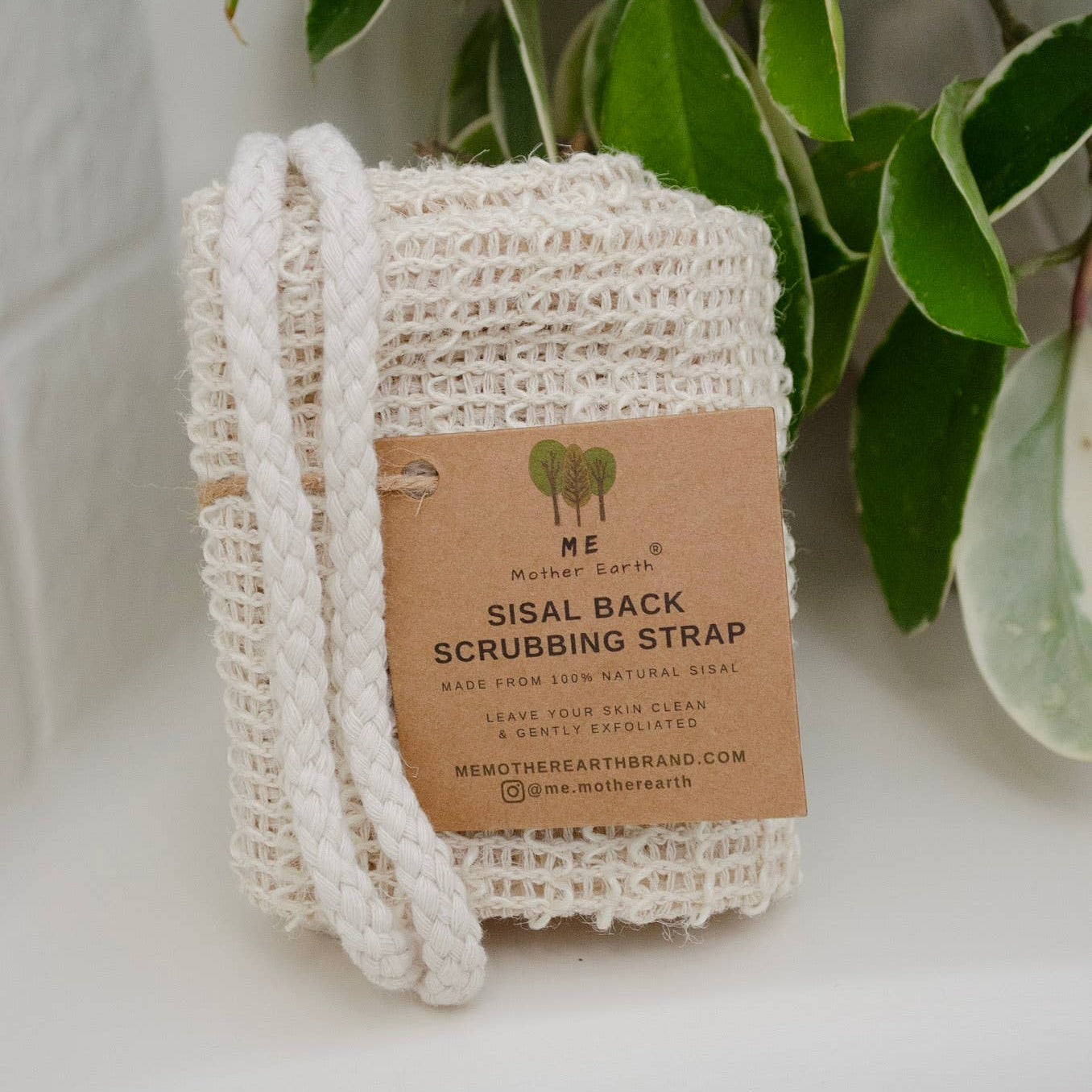 Sisal Back Scrubbing Strap | Sustainable Materials