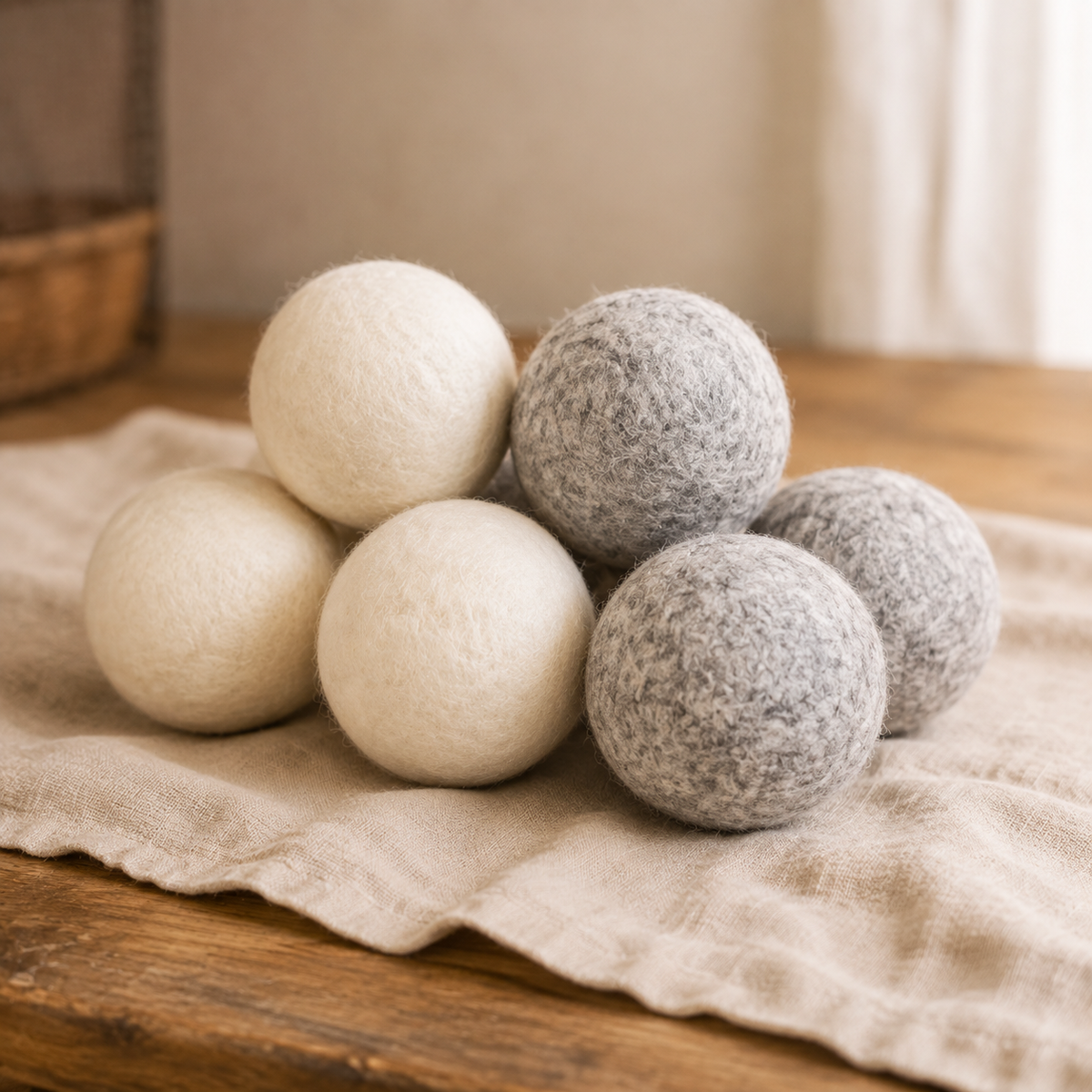 Wool Dryer Balls — Set of 3