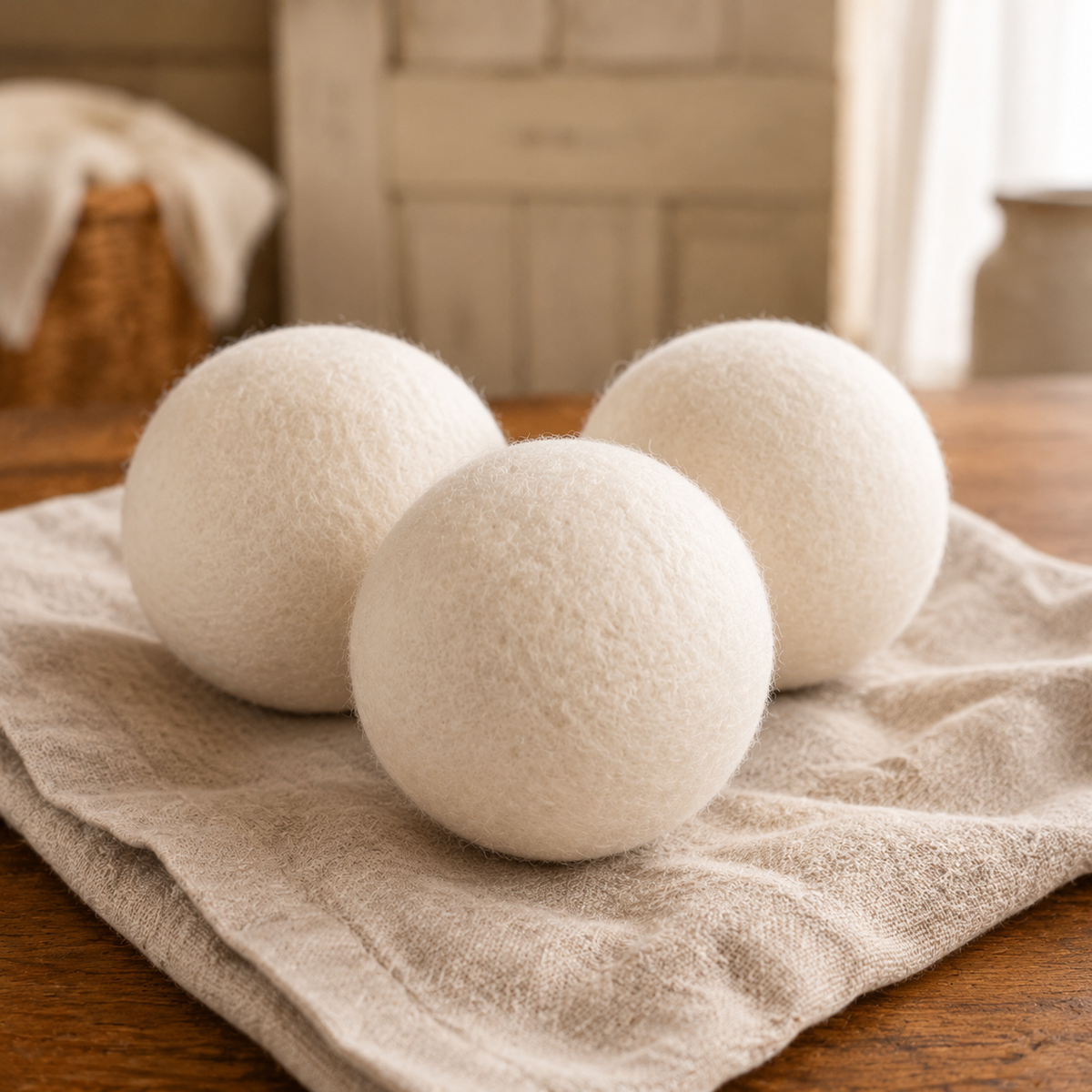 Wool Dryer Balls — Set of 3