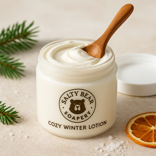❄️🕯️🌲 Seasonal Lotion: Winter Edition – Cozy Winter
