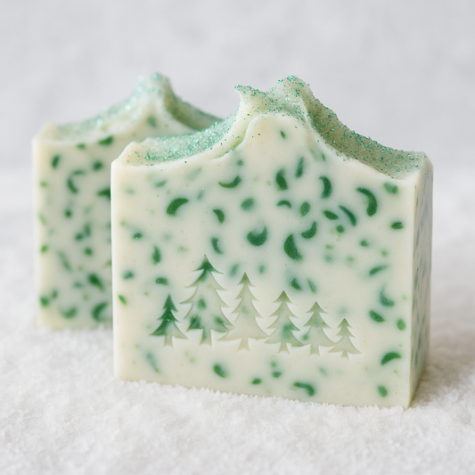 ❄️ Snowfall Forest Soap
