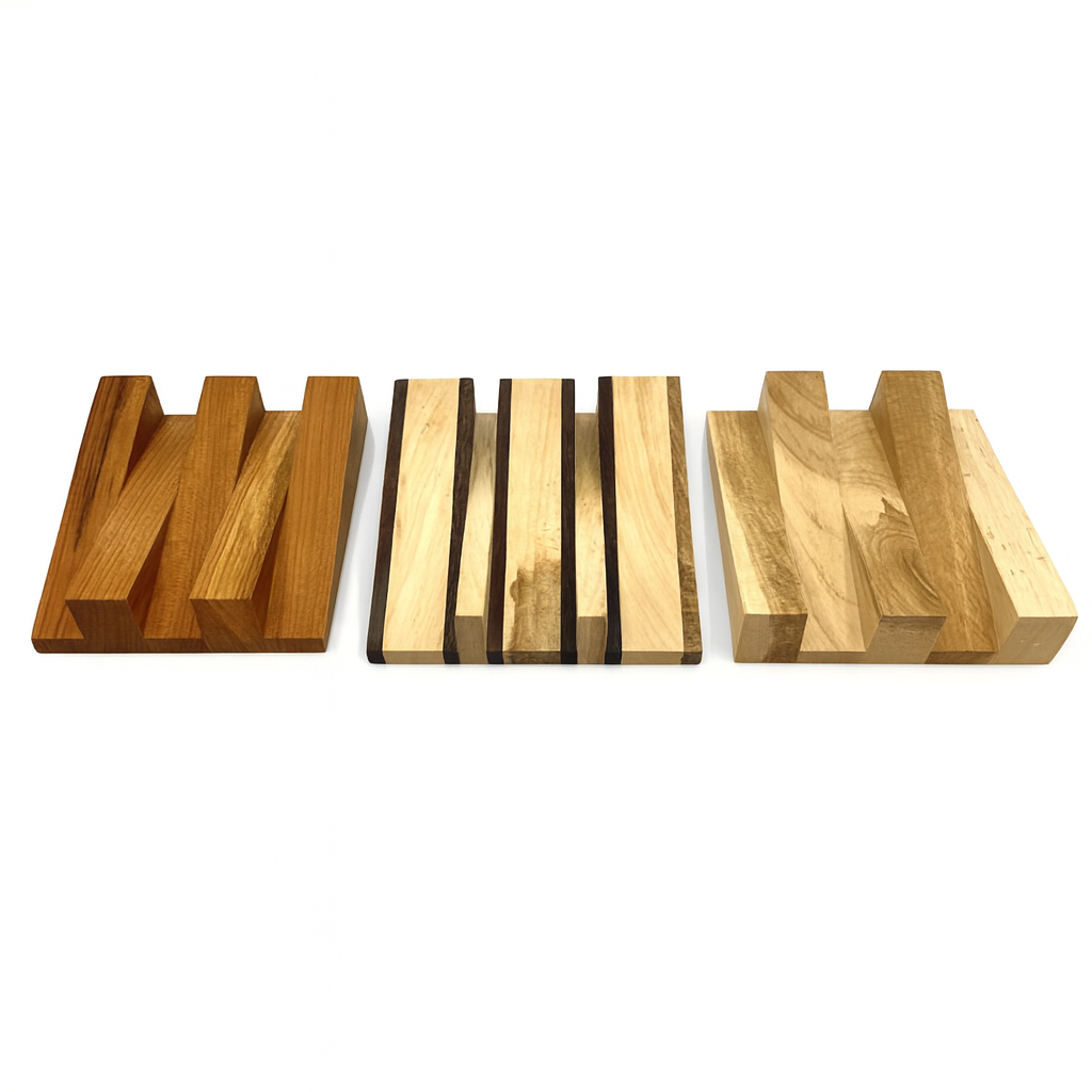 Handcrafted Premium Hardwood Soap Dishes