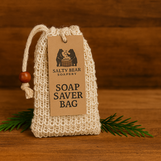 Soap Saver Bag — Natural Sisal