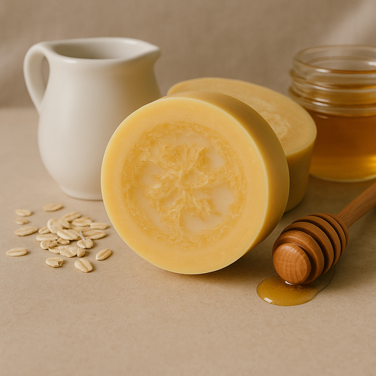 Honey Oat Loofah Soap