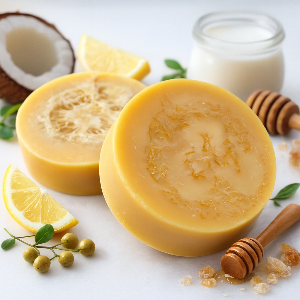 Lemonilla Loofah Soap