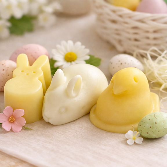 Spring Bunny & Egg Soaps (Glycerin Soap)