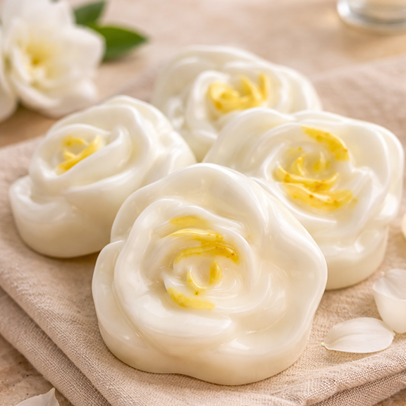 Gardenia Flower Soap