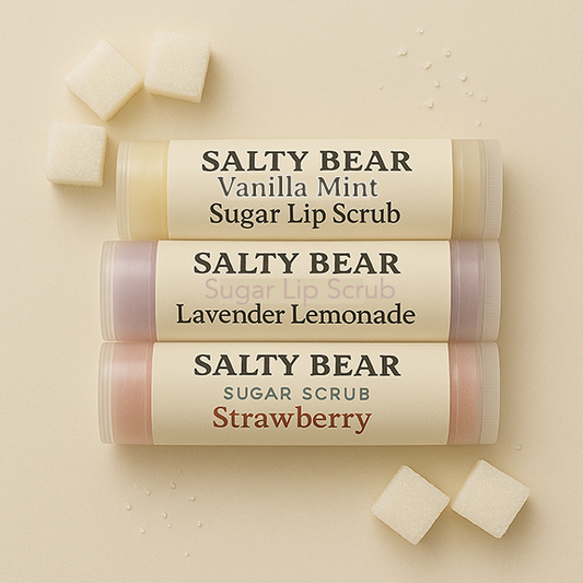 Sugar Lip Scrub — Flavored Exfoliating Balm Tube